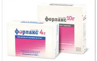 Форлакс детям: «умное» лекарство при запорах
