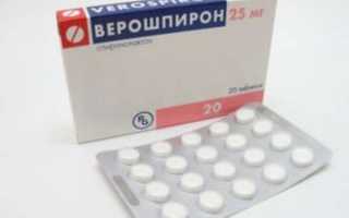 Мочегонные таблетки Верошпирон