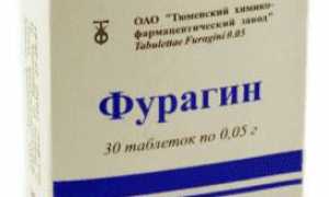 Фурагин при цистите