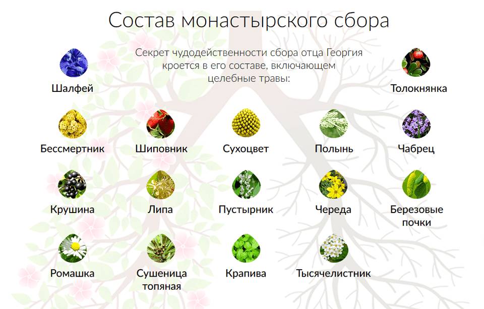состав сбора