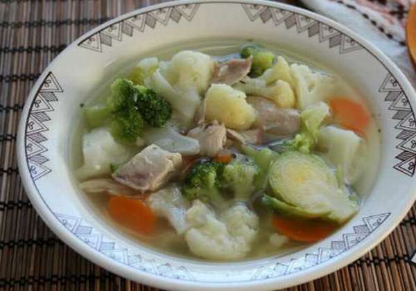 суп с овощами