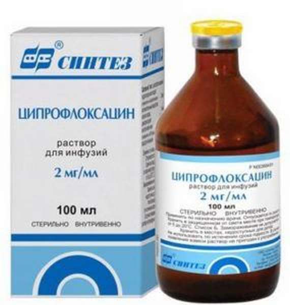 Ципрофлоксацин для инъекций
