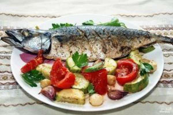 Рыба с овощами