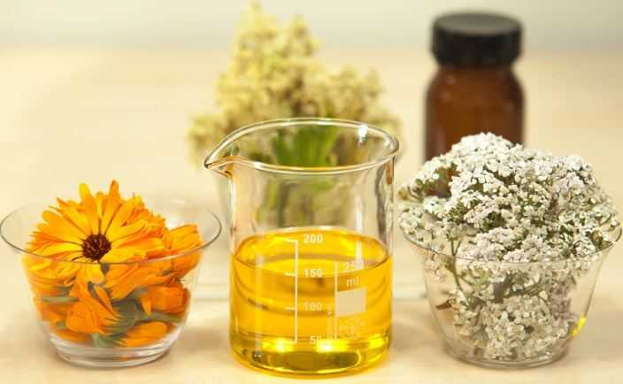 Масло календулы и тысячелистника