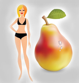 тип тела груша